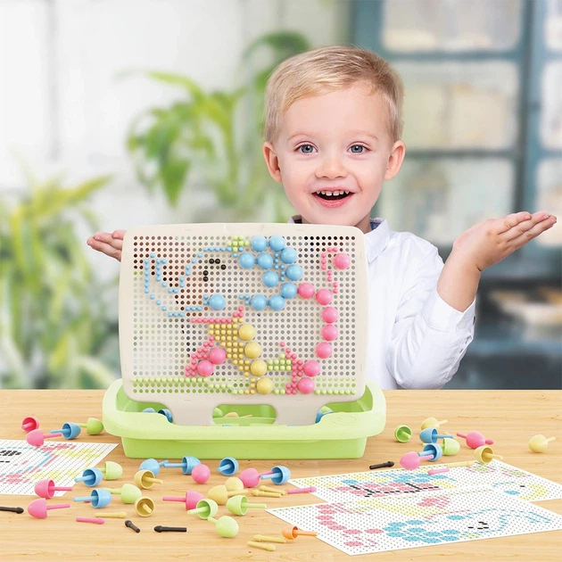 Mozaika Quercetti FantaColour PlayEko+ 310 elementów (8007905809341) - obraz 4