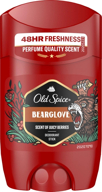 Dezodorant w sztyfcie dla mężczyzn Old Spice Bearglove 50 g (4015600862640) - obraz 1