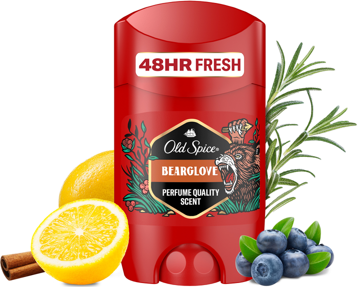 Дезодорант-стік для чоловіків Old Spice Bearglove 50 г (4015600862640) - зображення 4