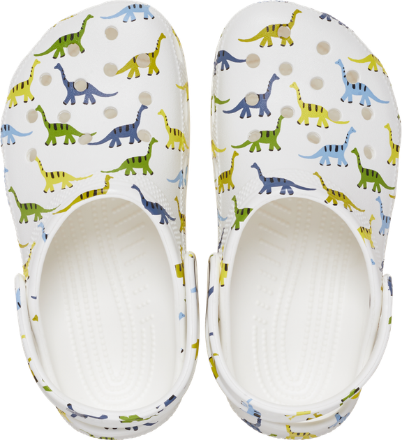 Детские сабо CROCS CLASSIC CHARACTER PRINT CLOG T 24 Белый/Синий 209697 - Фото 2 Детские сабо CROCS CLASSIC CHARACTER PRINT CLOG T 24 Белый/Синий 209697 - изображение 2
