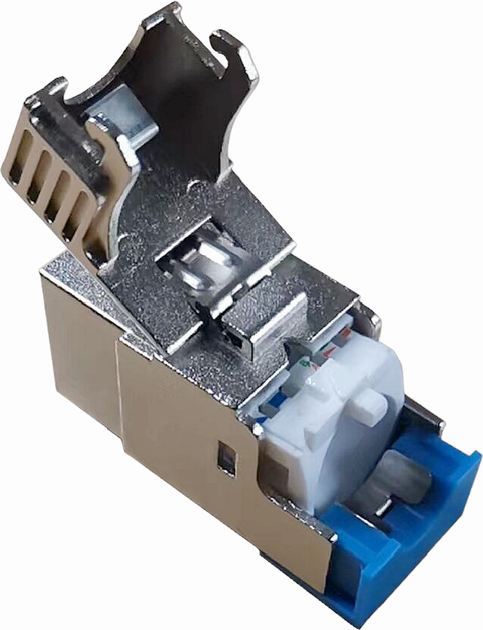 Модуль RJ45 STP кат. 6А L&W ELECTRONICAL KeyStone самозажимной экранированный (LW-KJ91) - изображение 2