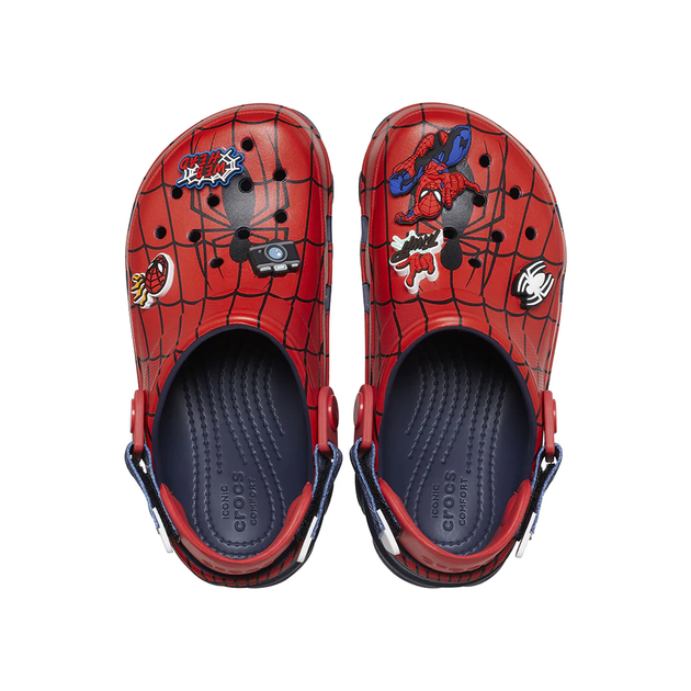 Сабо CROCS TEAM SPIDERMAN ALL TERAIN KIDS CLOG 35 Синий 208786 - изображение 2