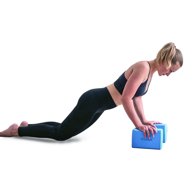 Блок для йоги York Fitness синий - изображение 4