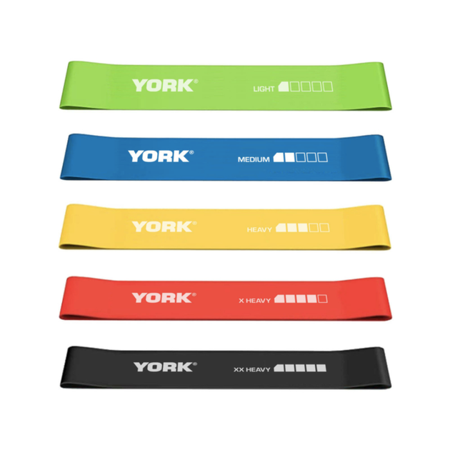 Набор резинок для фитнеса York Fitness (5 шт) - изображение 4