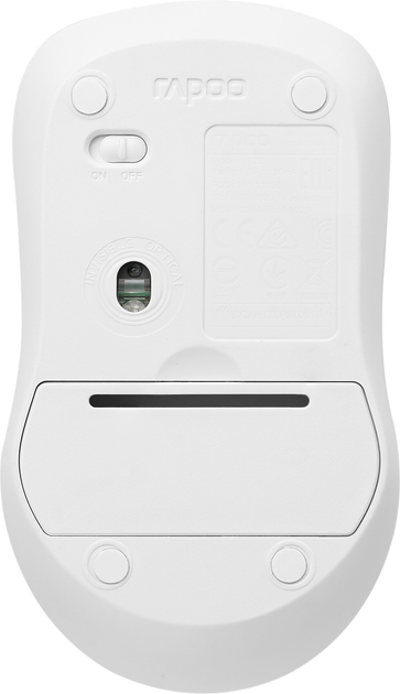 Mysz Rapoo 1680 Silent Wireless White (2157660000) - obraz 2