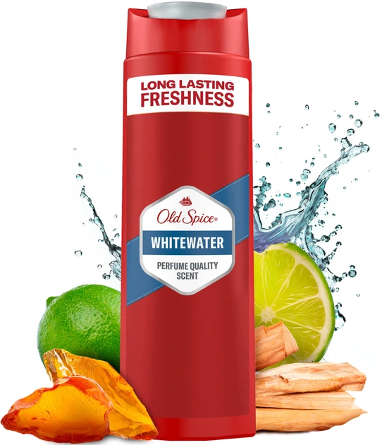 Гель для душу Old Spice Whitewater для чоловіків 400 мл (4084500978911) - зображення 3