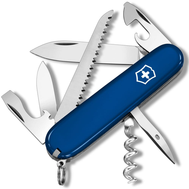 Складной швейцарский нож Victorinox Camper Blue 13 in 1 Vx13613.2 - изображение 1