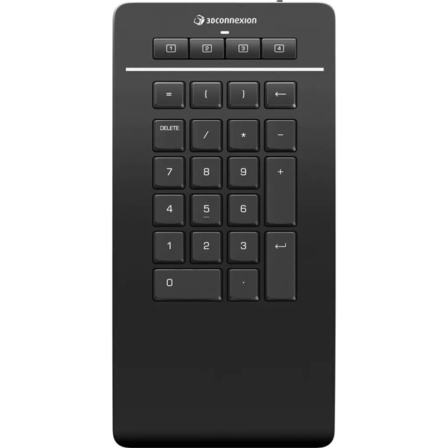 Клавіатура 3DConnexion Numpad Pro Black (3DX-700105) - зображення 1