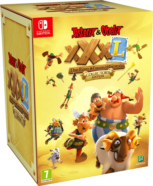 Gra Nintendo Switch Asterix and Obelix XXXL The Ram From Hibernia Collectors Edition (płyta Blu-ray) (3701529501944) - obraz 1