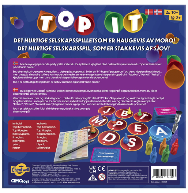 Настільна гра Amo Toys Top It (6418859041893) - зображення 2