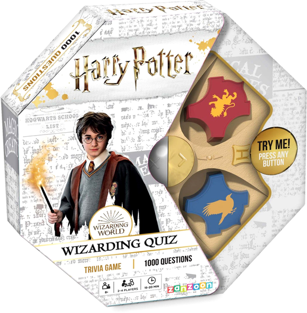Настільна гра ZanZoon Harry Potter Trivia (3760145063229) - зображення 1