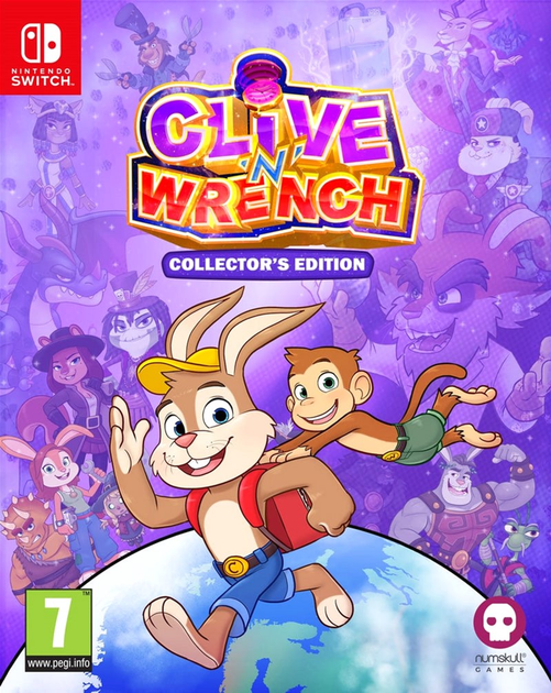 Гра Nintendo Switch Clive 'N' Wrench Collector Edition (Картридж) (5056280417385) - зображення 1