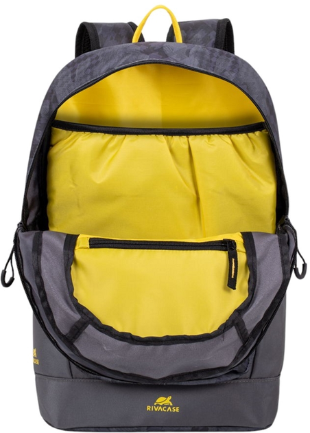 Plecak na laptop RIVACASE Urban 14L 13.3" Grey Camo (4260709010441) - obraz 3