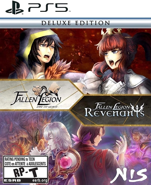 Гра PS5 Fallen Legion: Rise to Glory / Fallen Legion Revenants - Deluxe Edition(диск Blu-ray) (0810023039310) - зображення 1
