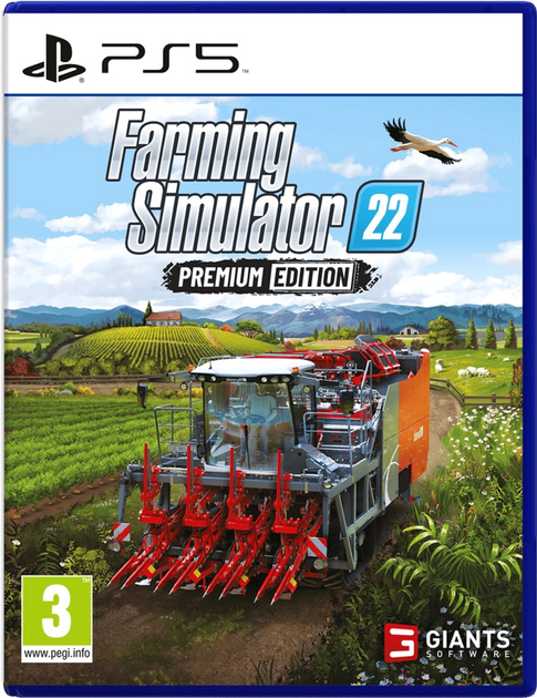 Gra PS5 Farming Simulator 22 Premium Edition (płyta Blu-ray) (4064635500348) - obraz 1