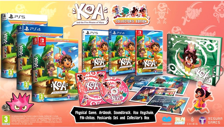 Гра PS5 Koa And The Five Pirates of Mara Collector's Edition (диск Blu-ray) (8436016712033) - зображення 2