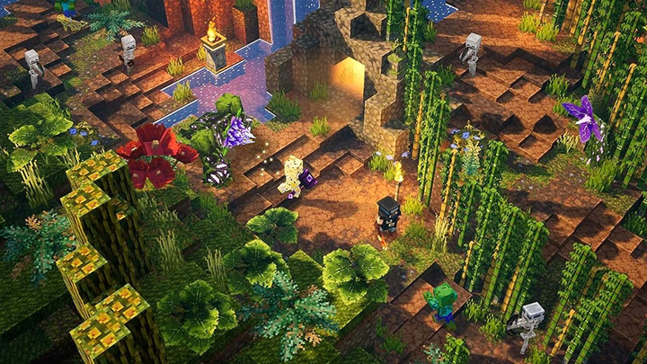 Gra PS4 Minecraft Dungeons: Ultimate Edition (płyta Blu-ray) (5060760884796) - obraz 3