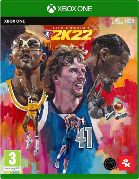 Гра Xbox One NBA 2K22 Anniversary Edition (диск Blu-ray) (5026555365116) - зображення 1