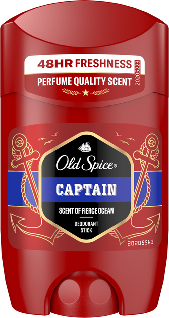 Dezodorant w sztyfcie Old Spice Captain dla mężczyzn 50 ml (8001090970459) - obraz 1