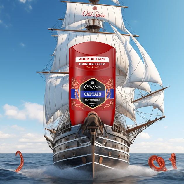 Дезодорант-стік Old Spice Captain для чоловіків 50 мл (8001090970459) - зображення 4