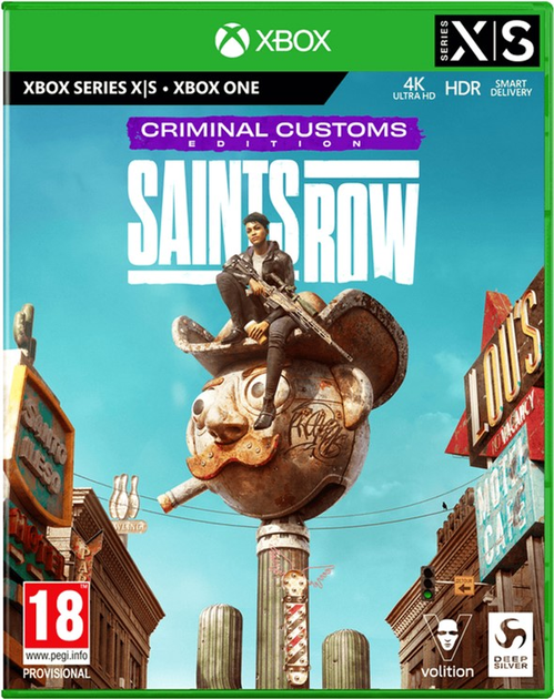 Гра Xbox Series X Saints Row Criminal Customs Edition (диск Blu-ray) (4020628673031) - зображення 1