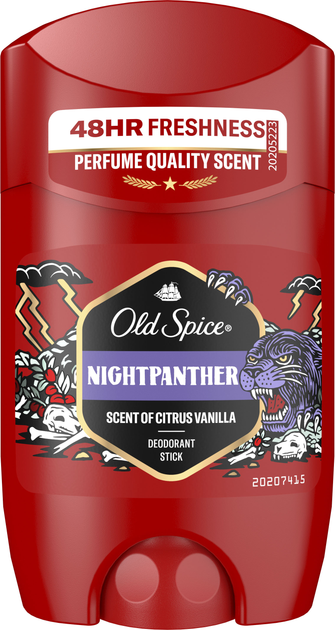 Twardy dezodorant Old Spice Night Panther 50 ml (8006540424148) - obraz 1