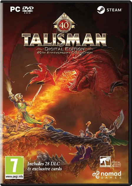 Gra PC Talisman 40th Anniversary Edition Collection (Klucz elektroniczny) (5055957704582) - obraz 1