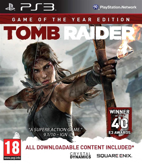 Gra PS3 Tomb Raider Game of the Year Edition (płyta Blu-ray) (5021290060074) - obraz 1