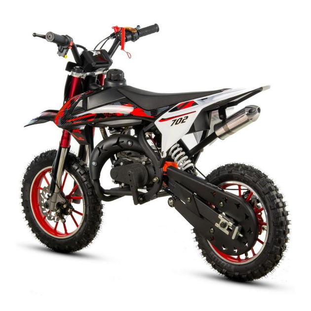 Міні мотоцикл CROSS XTR 702 50СМ3 червоний-2 – фото, отзывы ...