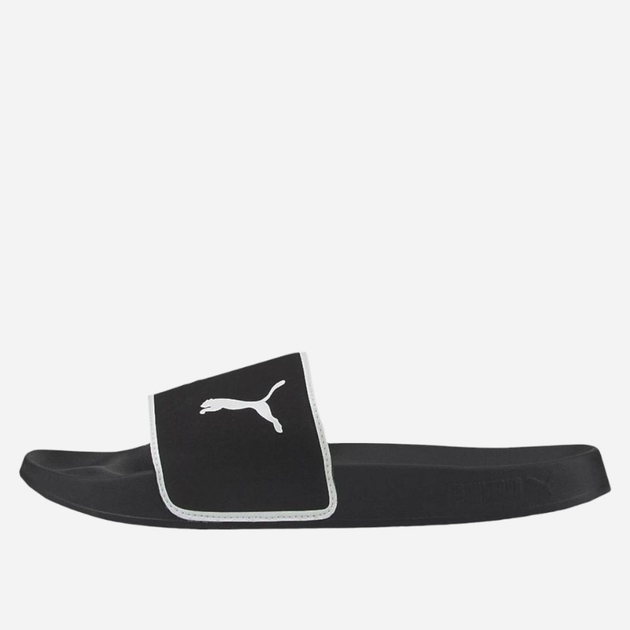 Жіночі шльопанці Puma Leadcat 2.0 Shower Black-Puma Білі 384140-01 39 Чорні (4064536232317) - зображення 4