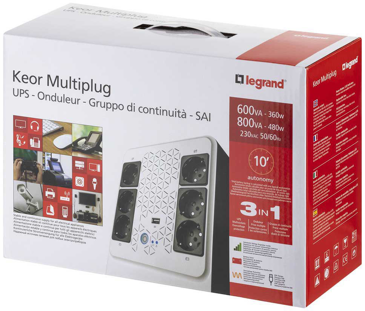 ИБП Legrand KEOR 800ВА (310082) - изображение 6