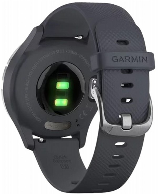 Смарт-годинник Garmin Vivomove 3S Silver-Blue (010-02238-20) - зображення 4