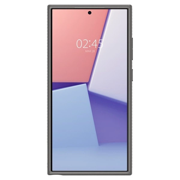 Чохол Spigen Liquid Air для Samsung Galaxy S24 Ultra (S928) Marble Grey (ACS07448) - зображення 3