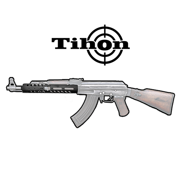 Цевье и накладка Tihon M-LOK для АК-74, АКМ 7-05-000-0000-0 - изображение 2