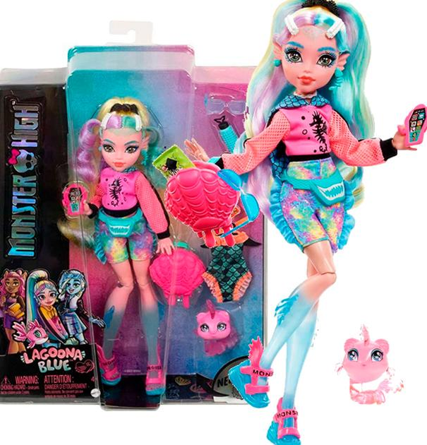 Кукла Monster High Лагуна Блю Reel Drama Collector Doll купить в Украине  недорого, интернет-магазин - КукляндиЯ