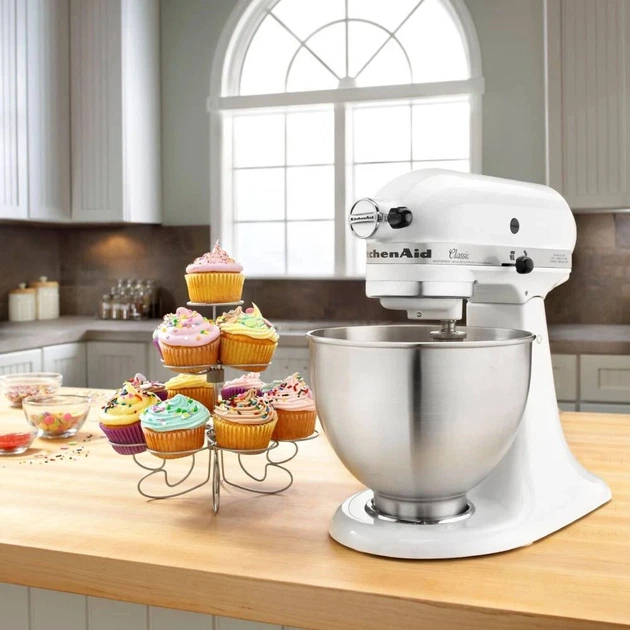 Maszyna kuchenna KitchenAid CLASSIC 5K45SSEWH - obraz 11