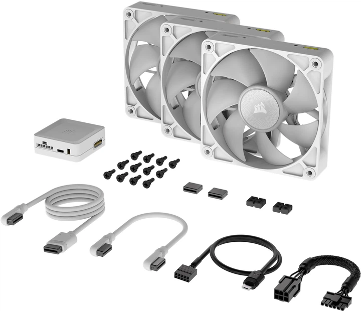 Набор вентиляторов Corsair iCUE Link RX120 RGB PWM Triple Pack