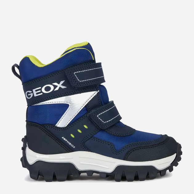 Дитячі зимові чоботи для хлопчика Geox GEOJ36FRC0FUCEC0749 31 Темно-сині (8056206357563) - зображення 1