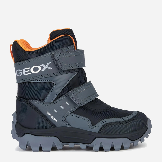 Дитячі зимові чоботи для хлопчика Geox GEOJ36FRC0FUCEC0038 31 Чорні (8056206357402) - зображення 1