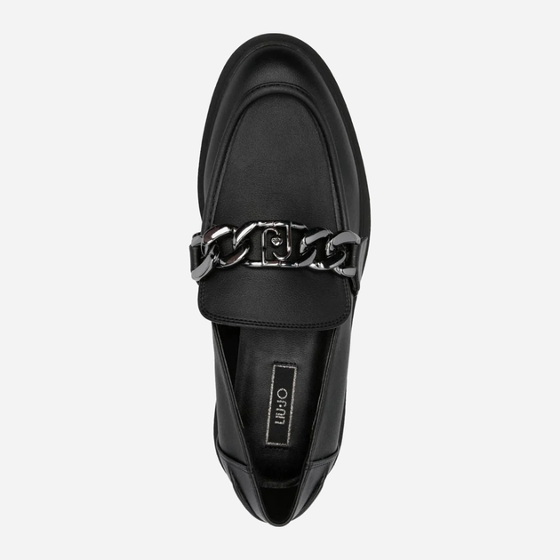 Loafersy damskie Liu Jo LJOSF3113EX17422222 38 Czarne (8059696559011) - obraz 4