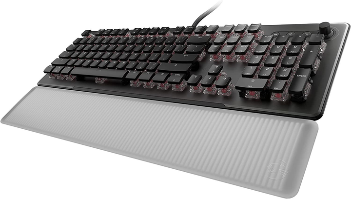 Клавіатура дротова Roccat Vulcan II Max Aimo Titan II Optical Red USB Black (2144870000) - зображення 3