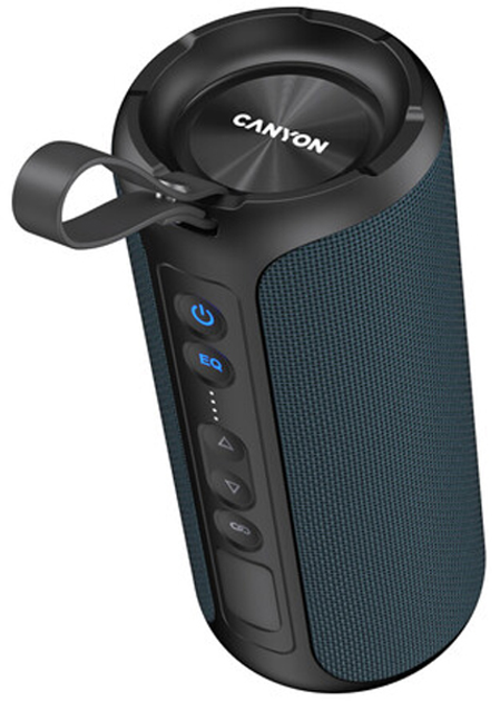 Портативна колонка Canyon OnMove 15 EQ TWS IPX6 Dark Blue (CNE-CBTSP15BK) - зображення 2