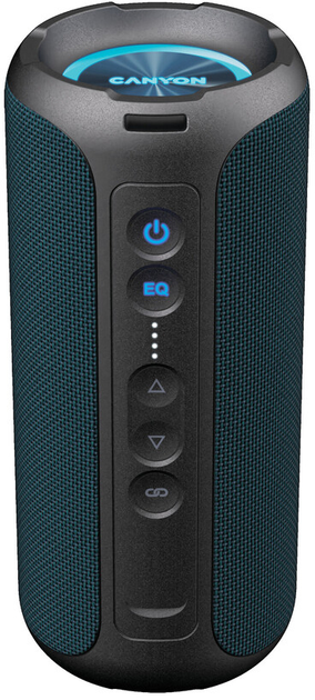 Портативна колонка Canyon OnMove 15 EQ TWS IPX6 Dark Blue (CNE-CBTSP15BK) - зображення 5