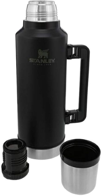 Термос Stanley Legendary Classic Matte Black 2.3 л (10-07935-045) - зображення 2