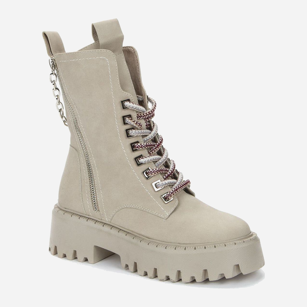 Підліткові зимові черевики для дівчинки Keddo ANP538111-03-05 36 Бежеві (4650286046221) - зображення 1