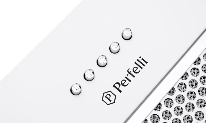 Витяжка вбудована Perfelli BI 7652 WH 1000 LED (1000 м3/год, 3 швидк., кнопкове кер.) 230076 - изображение 6