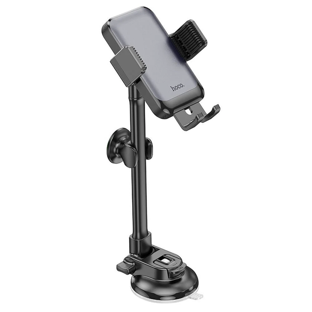 Автодержатель для телефона HOCO H27 Rock push-type car holder(center console) - Фото 5 Автодержатель для телефона HOCO H27 Rock push-type car holder(center console) - изображение 5