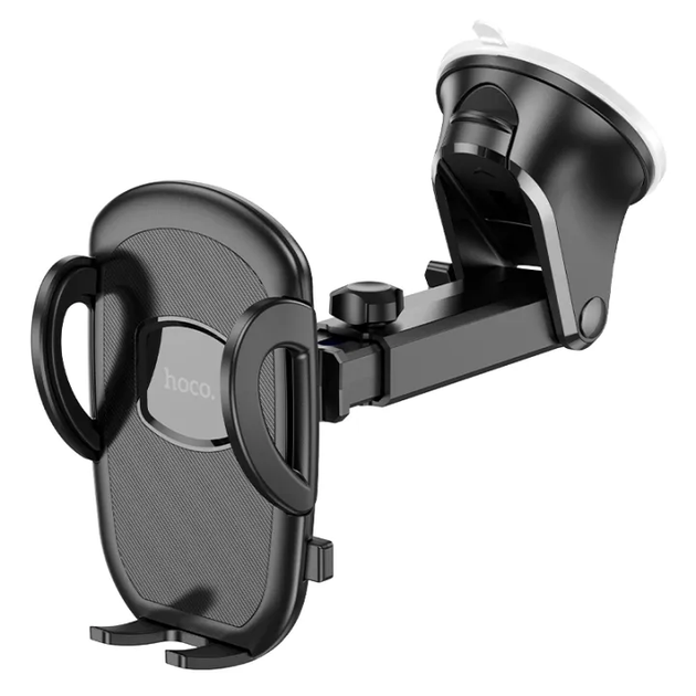 Автотримач для телефона HOCO H9 General car holder(center console) Black (6931474791573) - Фото 5 Автотримач для телефона HOCO H9 General car holder(center console) Black (6931474791573) - изображение 5