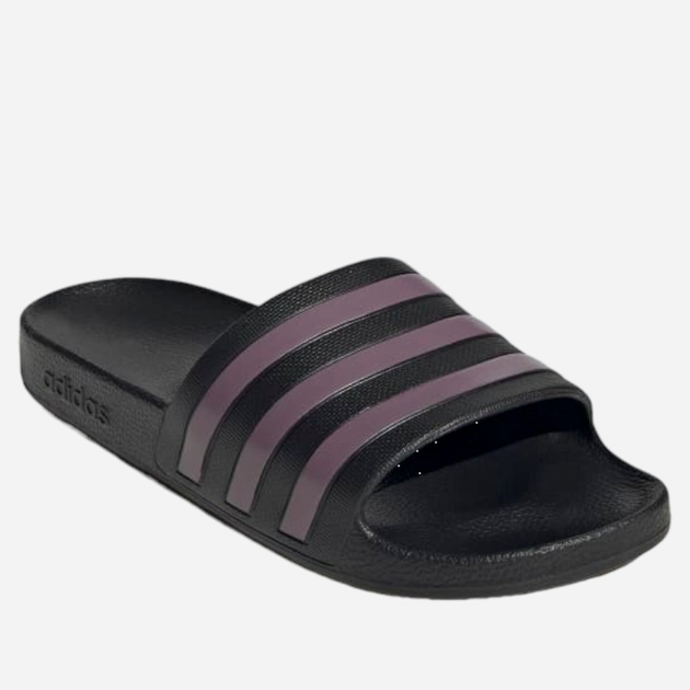Жіночі шльопанці adidas Adilette Aqua GX4279 42 Чорні з коричневим (4065426969177) - зображення 3