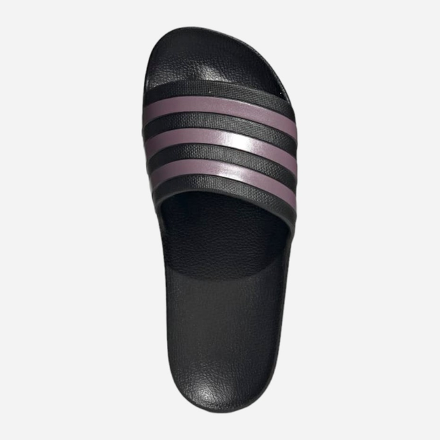 Жіночі шльопанці adidas Adilette Aqua GX4279 42 Чорні з коричневим (4065426969177) - зображення 5